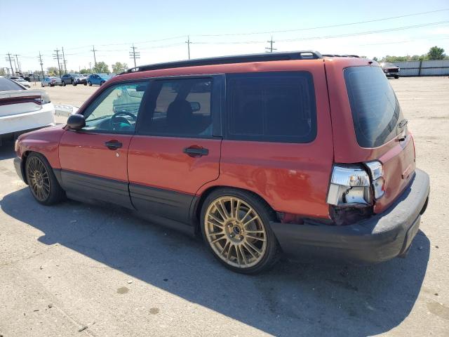 SUBARU FORESTER L 2001 red  gas JF1SF63551H752142 photo #3