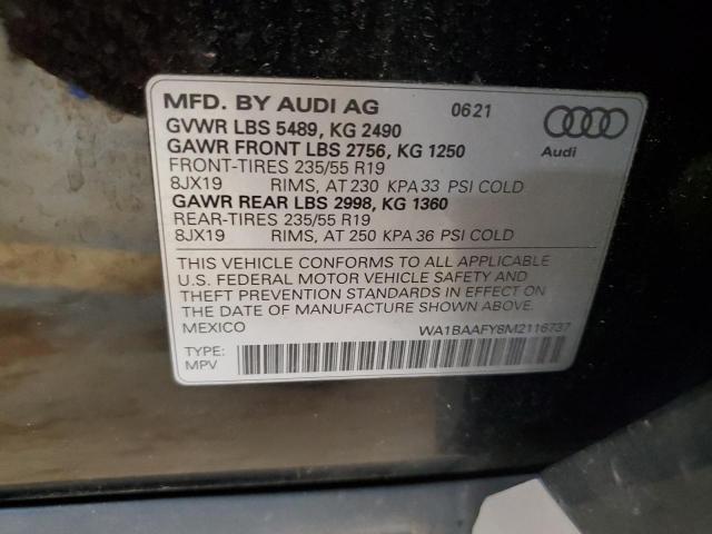2021 AUDI Q5 PREMIUM - WA1BAAFY8M2116737