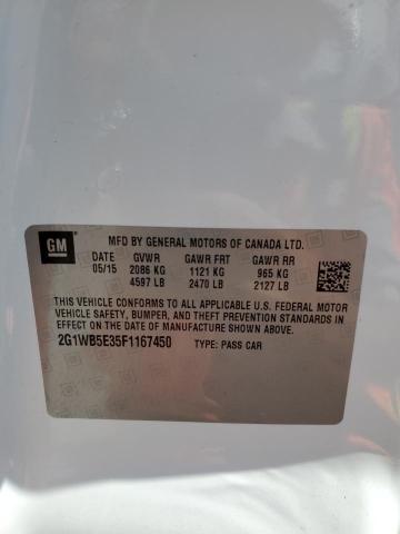 2015 CHEVROLET IMPALA LIM - 2G1WB5E35F1167450