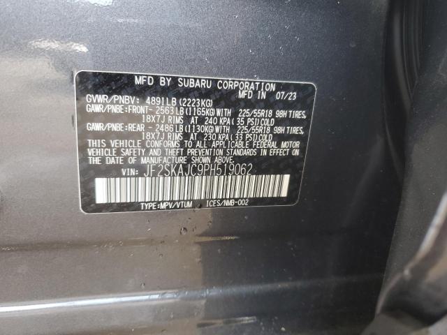2023 SUBARU FORESTER S JF2SKAJC9PH519062