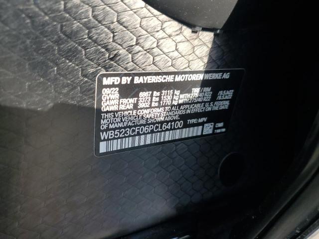 2023 BMW IX XDRIVE5 WB523CF06PCL64100