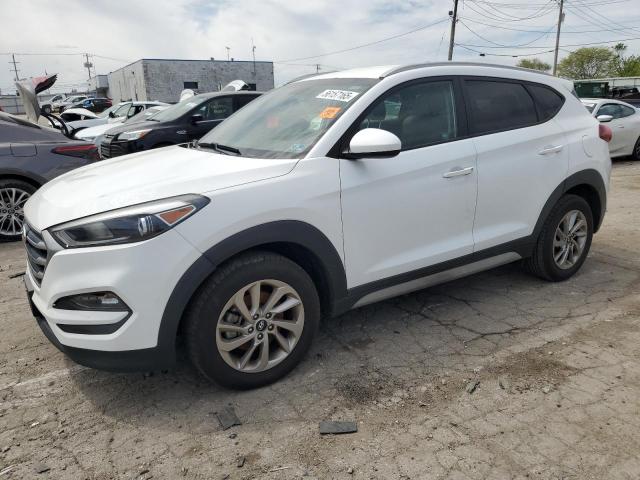 HYUNDAI TUCSON SEL 2018 white  gas KM8J3CA46JU714011 photo #1