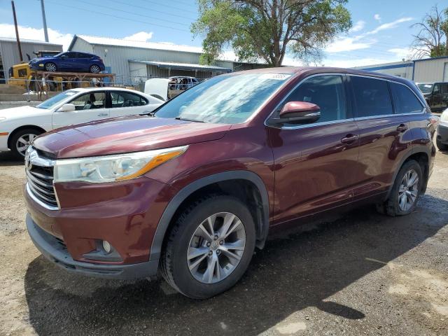 Vin: 5tdbkrfh1fs086557, lot: 57168085, toyota highlander le 2015 img_1