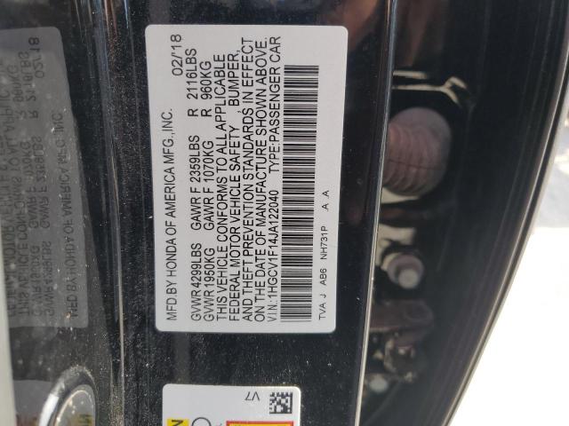 2018 HONDA ACCORD LX - 1HGCV1F14JA122040