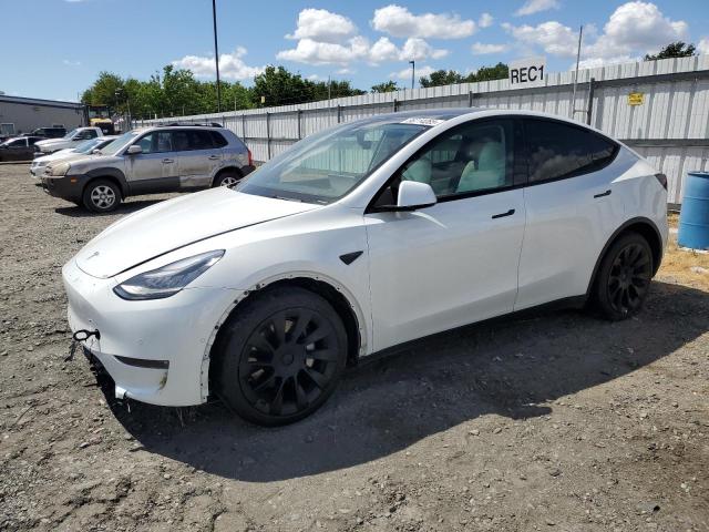 Vin: 5yjygdee2mf173021, lot: 56714085, tesla model y 2021 img_1