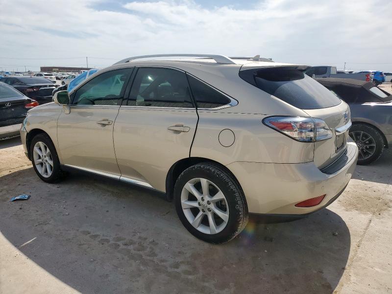 LEXUS RX 350 2012 tan  gas 2T2ZK1BA1CC078757 photo #3
