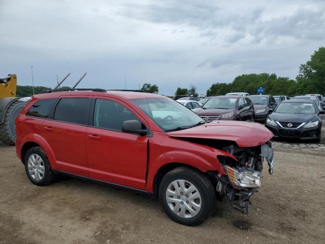 Vin: 3c4pdcab0ht709708, lot: 58545685, dodge journey se 20174