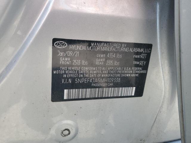 2021 HYUNDAI SONATA SEL - 5NPEF4JA5MH109338