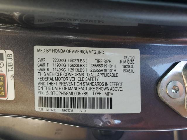 2021 ACURA RDX TECHNO - 5J8TC2H58ML005789