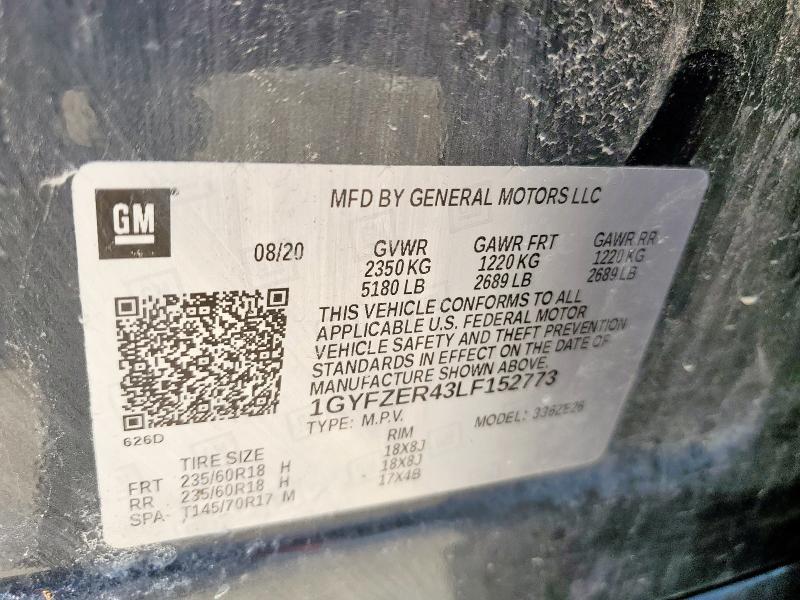 2020 CADILLAC XT4 SPORT - 1GYFZER43LF152773