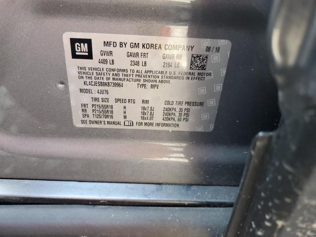 2019 BUICK ENCORE PRE - KL4CJESB8KB739964