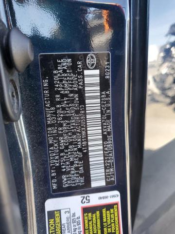 2018 TOYOTA CAMRY L - 4T1B11HKXJU597813