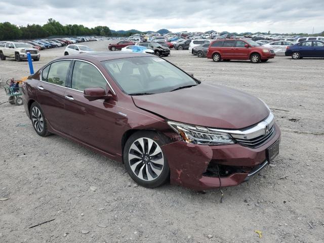 Vin: jhmcr6f76hc016657, lot: 55961665, honda accord touring hybrid 20174
