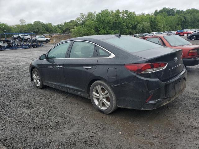HYUNDAI SONATA SPO 2018 black  gas 5NPE34AF2JH615032 photo #3