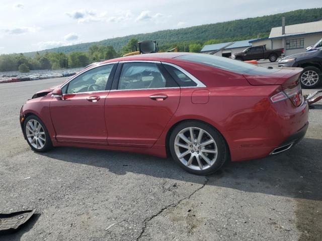 LINCOLN MKZ HYBRID 2016 red sedan 4d hybrid engine 3LN6L2LU0GR617562 photo #3