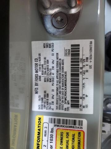 3FMCR9C6XMRB25435 2021 FORD BRONCO