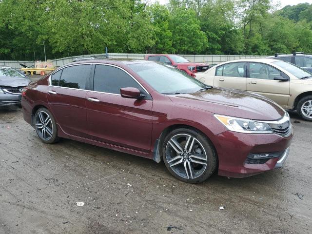 Vin: 1hgcr2f55ga021501, lot: 57468795, honda accord sport 20164