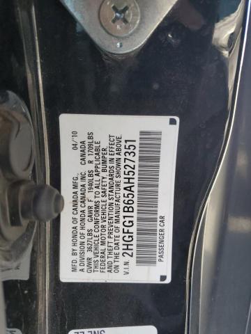 2010 HONDA CIVIC LX - 2HGFG1B65AH527351