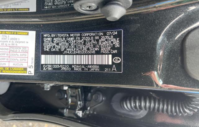 2025 LEXUS UX 300H BA - JTHUCJDH8S2003698
