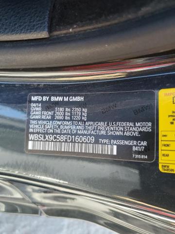 2015 BMW M6 WBSLX9C58FD160609