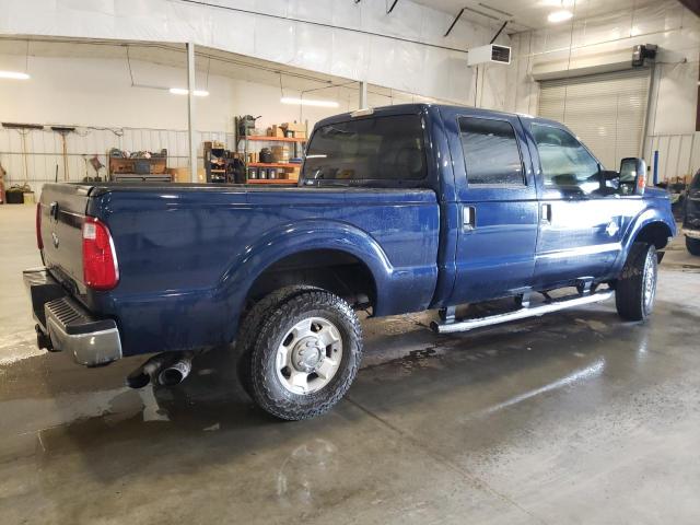 FORD F250 SUPER 2012 blue crew pic diesel 1FT7W2BT5CEC83129 photo #4