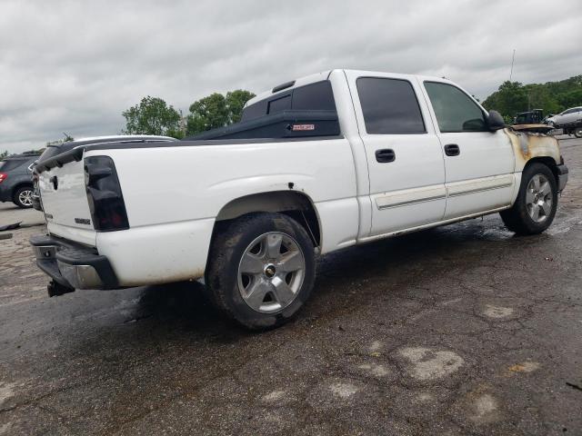 CHEVROLET SILVERADO 2005 white  gas 2GCEC13T251100329 photo #4