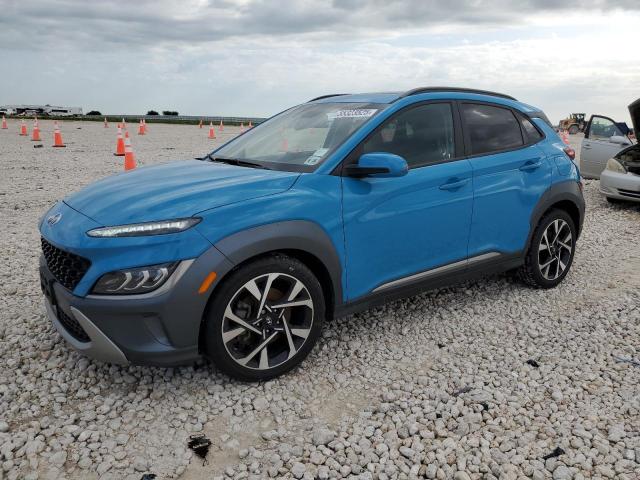 Vin: km8k5ca31nu776220, lot: 55323525, hyundai kona limited 2022 img_1