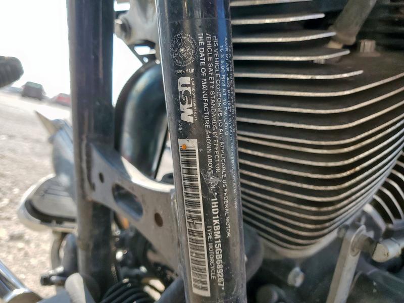 2016 HARLEY-DAVIDSON FLHX STREE 1HD1KBM15GB689267