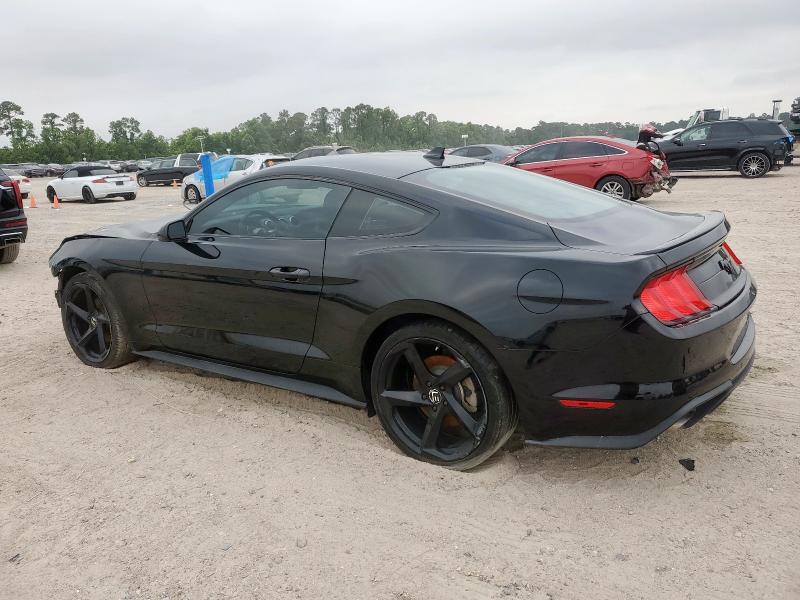 FORD MUSTANG 2021 black  gas 1FA6P8TH7M5126618 photo #3