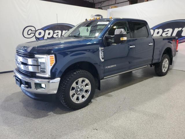 FORD F350 SUPER 2019 blue  diesel 1FT8W3BT2KEC68581 photo #1