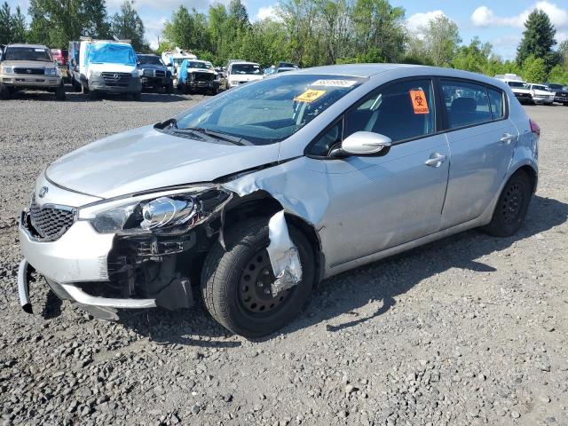KIA FORTE LX 2016 silver  gas KNAFK5A82G5607551 photo #1