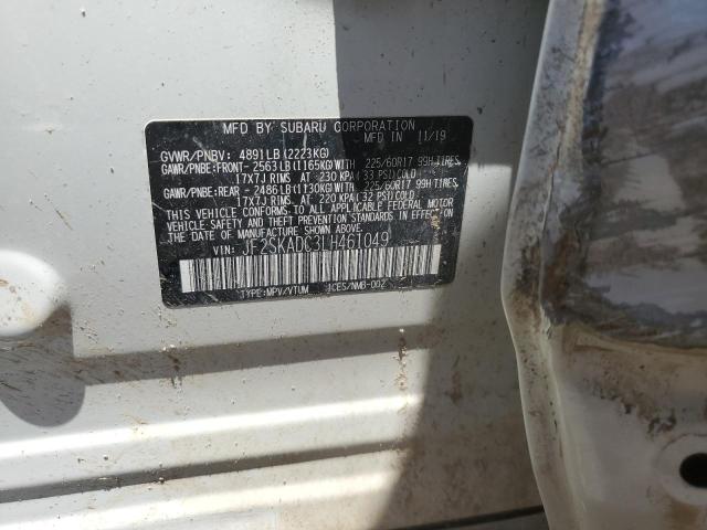 2020 SUBARU FORESTER - JF2SKADC3LH461049