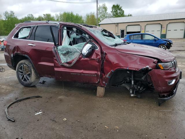Vin: 1c4rjfbgxkc782777, lot: 55338615, jeep grand cher limited 20194