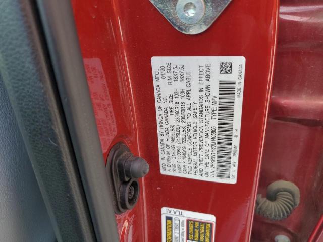 2020 HONDA CR-V EXL - 2HKRW1H80LH405806