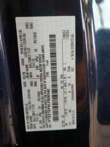 2020 FORD F150 SUPER - 1FTEX1EPXLFB50342