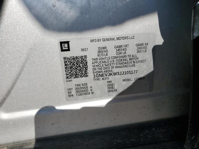 2018 CHEVROLET TRAVERSE P - 1GNEVJKW3JJ101177