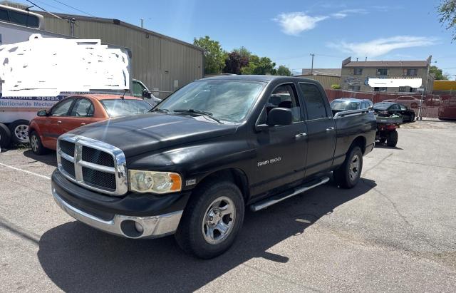 DODGE RAM 1500 S 2003 black crew pic gas 1D7HA18D13S241996 photo #3