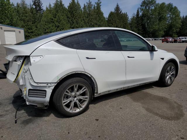 TESLA MODEL Y 2021 white  electric 5YJYGDEE5MF285098 photo #4