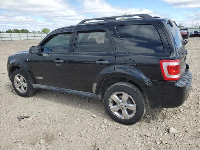 FORD ESCAPE XLT 2008 black 4dr spor gas 1FMCU031X8KB43331 photo #3