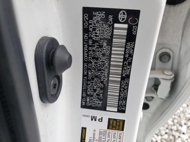 2021 TOYOTA COROLLA SE - JTND4MBE2M3117603