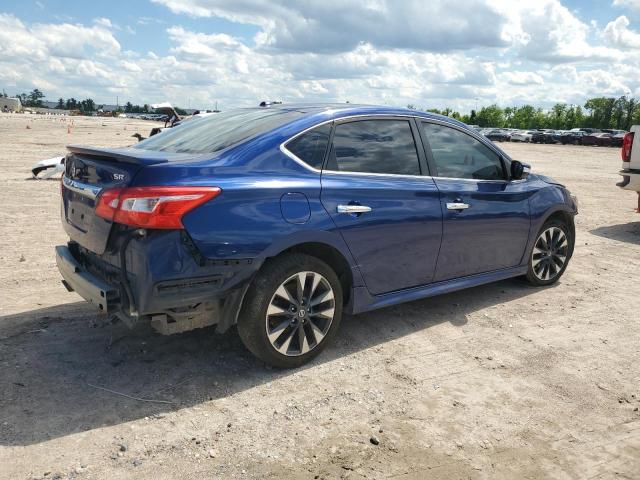 NISSAN SENTRA S 2019 blue  gas 3N1AB7AP1KY301777 photo #4
