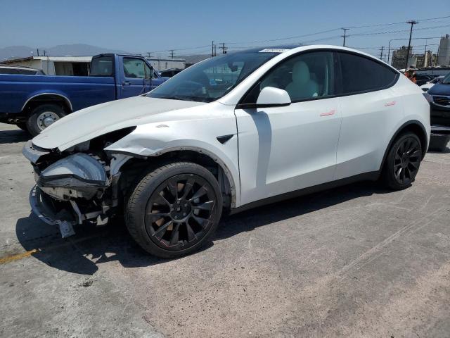 Vin: 5yjygdee8mf121053, lot: 58250155, tesla model y 2021 img_1