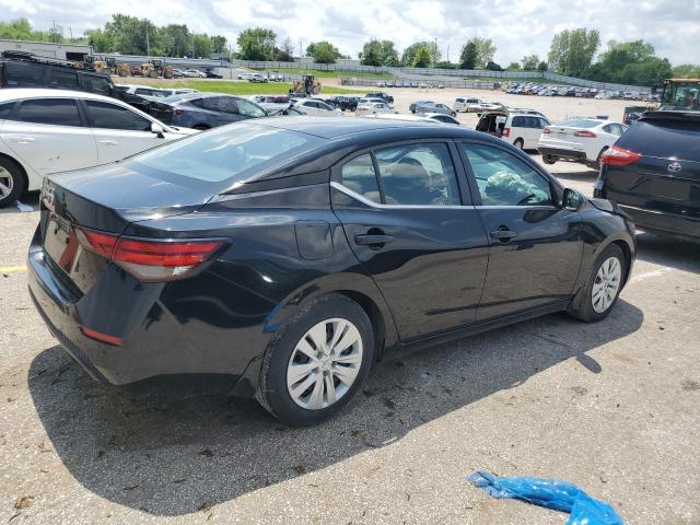 NISSAN SENTRA S 2021 black  gas 3N1AB8BV8MY230664 photo #4