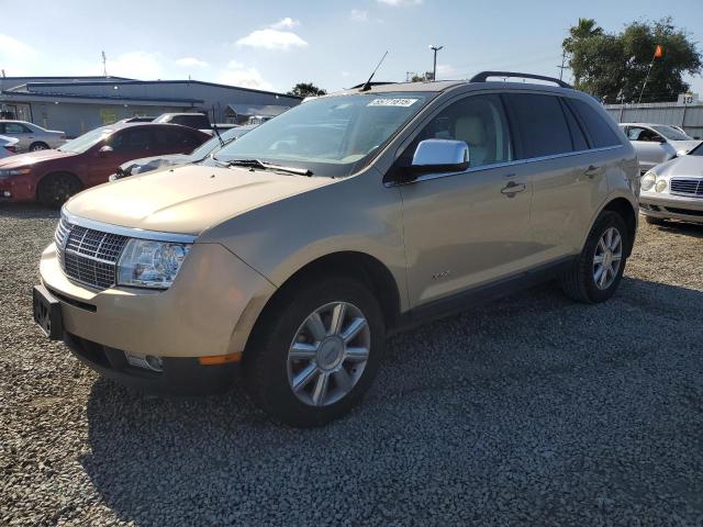 LINCOLN MKX 2007 gold  gas 2LMDU68C97BJ06964 photo #1