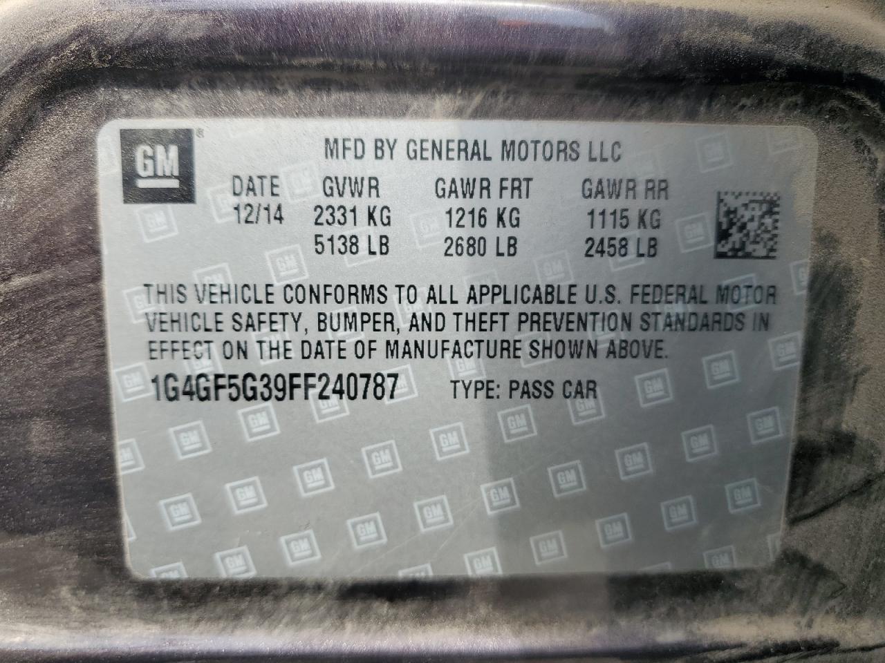 BUICK LACROSSE PREMIUM