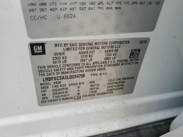 2020 BUICK ENVISION E - LRBFXCSA3LD034796