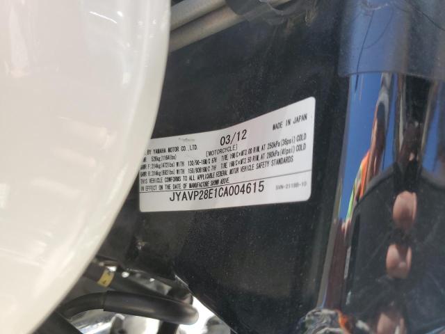 2012 YAMAHA XV1700 AS JYAVP28E1CA004615