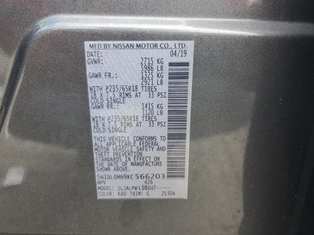 2019 INFINITI QX60 LUXE - 5N1DL0MN9KC566203