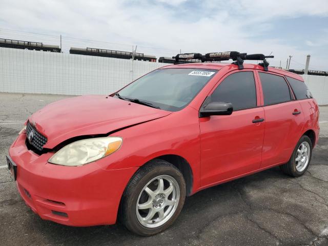 TOYOTA COROLLA MA 2003 red  gas 2T1KR32E33C152311 photo #1