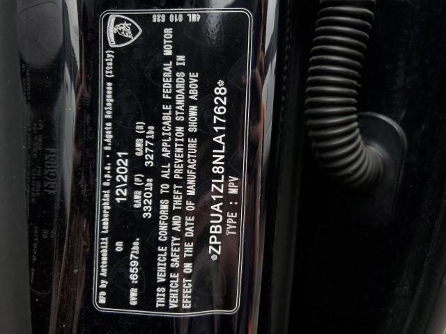 2022 LAMBORGHINI URUS ZPBUA1ZL8NLA17628